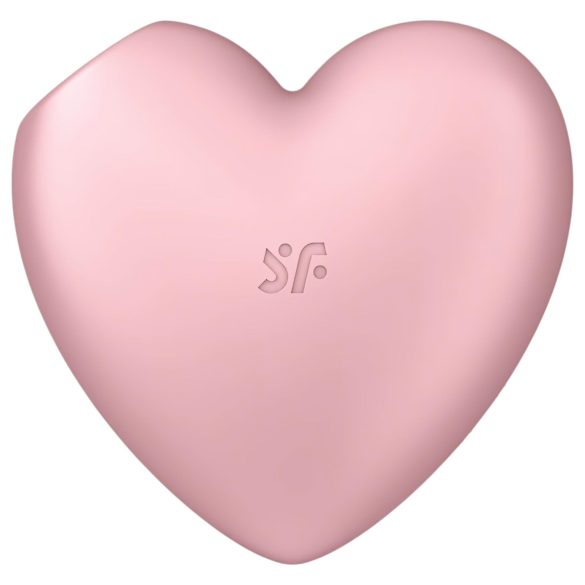 Satisfyer Cutie Heart - succionador clitorial recargable ondas de aire - rosa