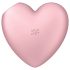Satisfyer Cutie Heart - estimulador clitorial rosa recargable