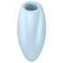 Satisfyer Cutie Heart - vibrador succionador recargable (azul)