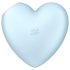 Satisfyer Cutie Heart - vibrador succionador recargable (azul)