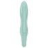 Satisfyer Air Pump Bunny 5 - vibrador inflable inteligente (menta)