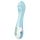 Satisfyer Air Pump Vibrator 5 - vibrador inteligente azul (bombeo)