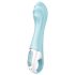 Satisfyer Air Pump Vibrator 5 - vibrador inteligente azul (bombeo)