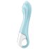 Satisfyer Air Pump Vibrator 5 - vibrador inteligente azul (bombeo)