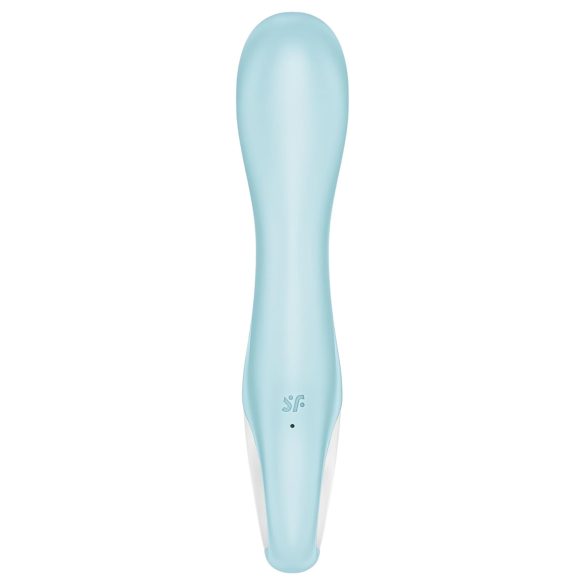 Satisfyer - vibrador con succión inteligente - silicona azul