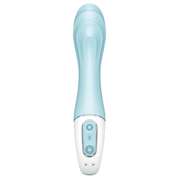 Satisfyer - vibrador con succión inteligente - silicona azul