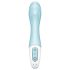 Vibrador Satisfyer Air Pump 5 - inteligente y ajustable (azul)