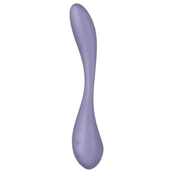 Satisfyer G-spot Flex 5 - vibrador inteligente para el punto G (lila)