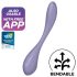 Satisfyer G-spot Flex 5 - Vibrador inteligente punto G (lila)