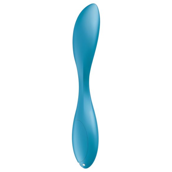 Satisfyer - Vibrador punto G flexible recargable impermeable silicona verde