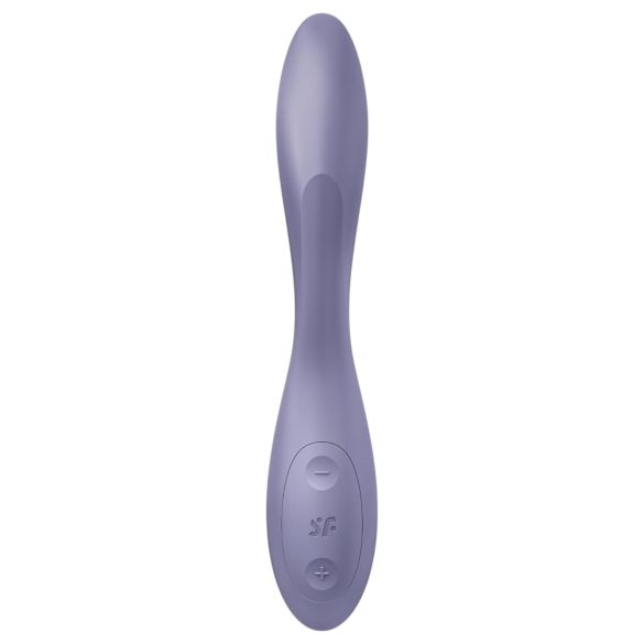 Satisfyer - Vibrador punto G recargable impermeable - silicona violeta
