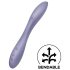 Satisfyer G-spot Flex 2 - recargable y vibrador resistente al agua G-punto (violeta)