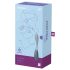 Satisfyer G-Spot Flex 3 - vibrador recargable para punto G (gris)