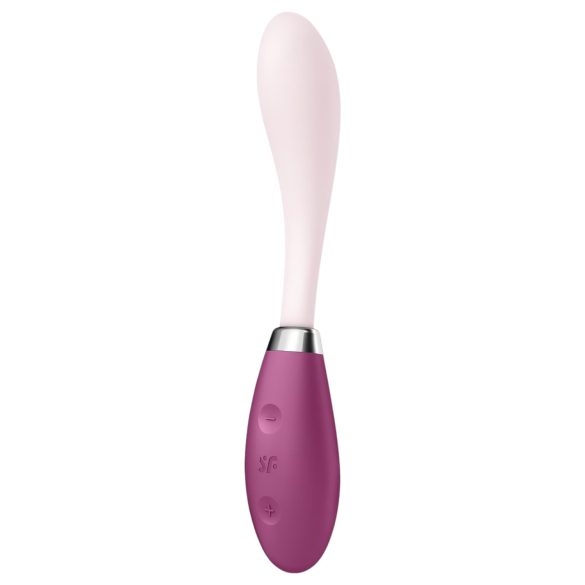 Satisfyer Flex 3 - Vibrador Recargable Punto G (Rosa-Rojo)