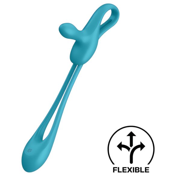 Satisfyer Plug & Play - Vibrador Anal Recargable y Anillo para Pene (Azul)