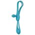 Satisfyer Plug & Play - Vibrador Anal Recargable y Anillo para Pene (Azul)