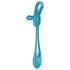 Satisfyer Plug & Play - Vibrador Anal Recargable y Anillo para Pene (Azul)