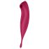 Satisfyer Twirling Pro - inteligente vibrador 2en1 para clítoris (rojo)