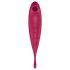 Satisfyer Twirling Pro - inteligente vibrador 2en1 para clítoris (rojo)
