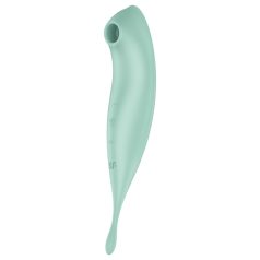   Satisfyer Twirling Pro - inteligente 2en1 vibrador de clítoris (menta)