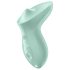 Satisfyer Exciterrr - vibrador verde con rotación de perlas para clítoris