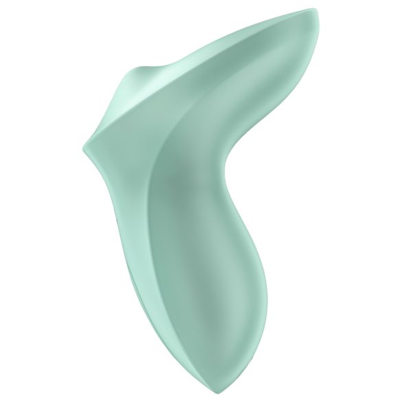 Satisfyer Exciterrr - vibrador de clítoris con bolas giratorias - silicona verde