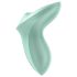 Satisfyer Exciterrr - vibrador verde con rotación de perlas para clítoris
