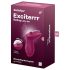 Satisfyer Exciterrr - vibrador rojo con perlas rotatorias para clítoris