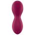 Satisfyer Exciterrr - vibrador rojo con perlas rotatorias para clítoris