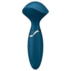Satisfyer Mini Wand-er - masajeador vibrador impermeable (azul)   Satisfyer Mini Wand-er - masajeador vibrador impermeable (azul)