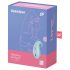 Satisfyer Dipping Delight - vibrador recargable para clítoris (azul)