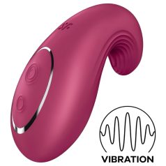   Satisfyer Dipping Delight - vibrador recargable para clítoris (rojo)