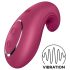 Satisfyer Dipping Delight - vibrador recargable para clítoris (rojo)