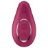 Satisfyer Dipping Delight - vibrador recargable para clítoris (rojo)