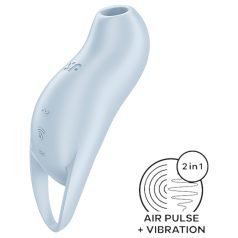   Satisfyer Pocket Pro 1 - estimulador de clítoris con ondas de aire (azul)