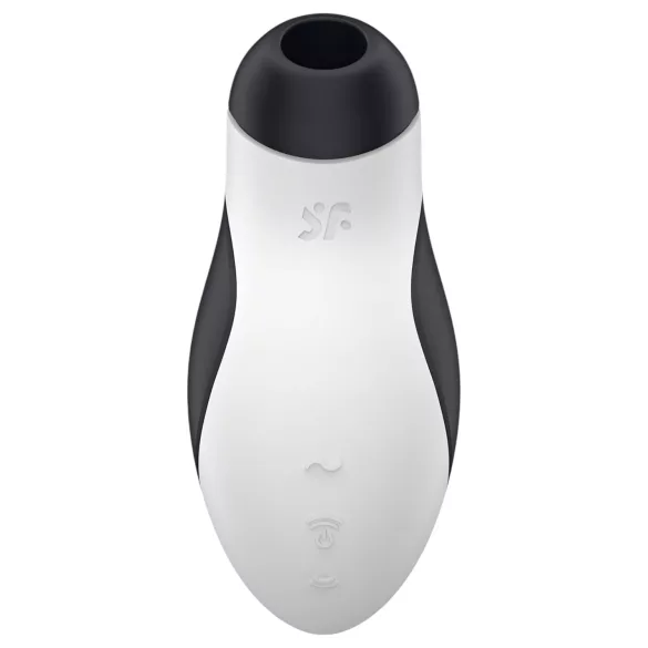 Satisfyer Orca - estimulador de clítoris de ondas de aire impermeable (blanco y negro)