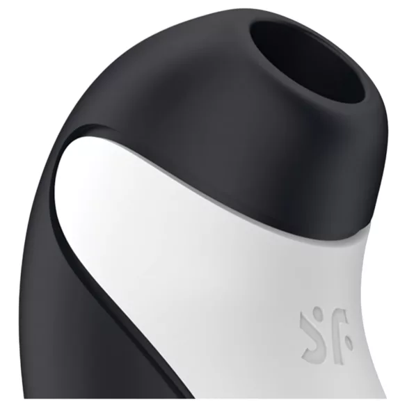 Satisfyer Orca - estimulador de clítoris de ondas de aire impermeable (blanco y negro)
