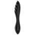 Satisfyer Dazzling Crystal 1 - doble dildo de vidrio (negro)