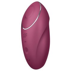   Satisfyer Tap & Climax 1 - Vibrador 2en1 y estimulador de clítoris (rojo)