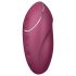 Satisfyer Tap & Climax 1 - Vibrador 2en1 y estimulador de clítoris (rojo)