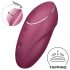 Satisfyer Tap & Climax 1 - Vibrador y Estimulador de Clítoris 2en1 (rojo)