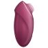 Satisfyer Tap & Climax 1 - Vibrador 2en1 y estimulador de clítoris (rojo)