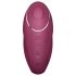 Satisfyer Tap & Climax 1 - Vibrador 2en1 y estimulador de clítoris (rojo)