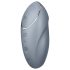 Satisfyer Tap & Climax 1 - 2en1 vibrador de clítoris (gris)