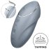Satisfyer Tap & Climax 1 - 2en1 vibrador de clítoris (gris)