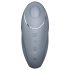 Satisfyer Tap & Climax 1 - 2en1 vibrador de clítoris (gris)