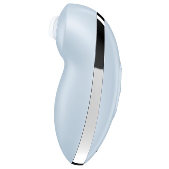 Satisfyer Tap & Climax 2 - estimulador de clítoris y vibrador 2 en 1 - azul