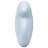 Satisfyer Tap & Climax 2 - Masajeador y vibrador 2en1 (azul)