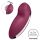 Satisfyer Tap & Climax 2 - Estimulador y vibrador 2en1 (rojo)