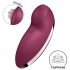 Satisfyer Tap & Climax 2 - Estimulador y vibrador 2en1 (rojo)